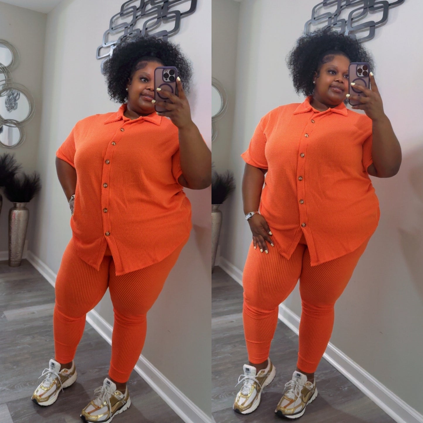 “MILANI” lounge set(orange)