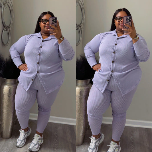 “MILANI” lounge set(lilac)