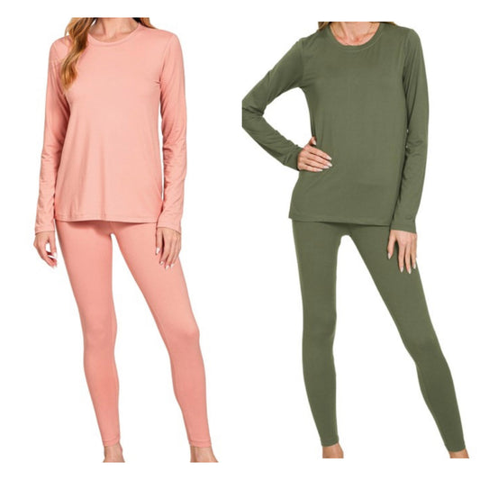 “GET UP AND GO” legging set